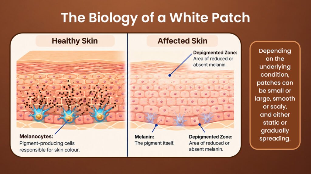 What Are White Patches on Skin
