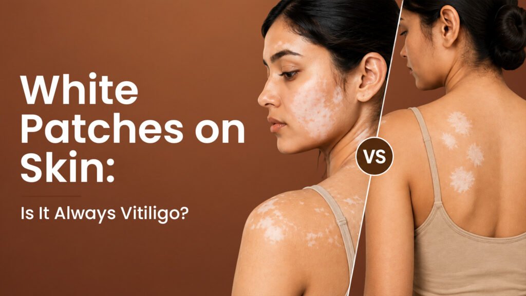 White Patches on Skin Is It Always Vitiligo