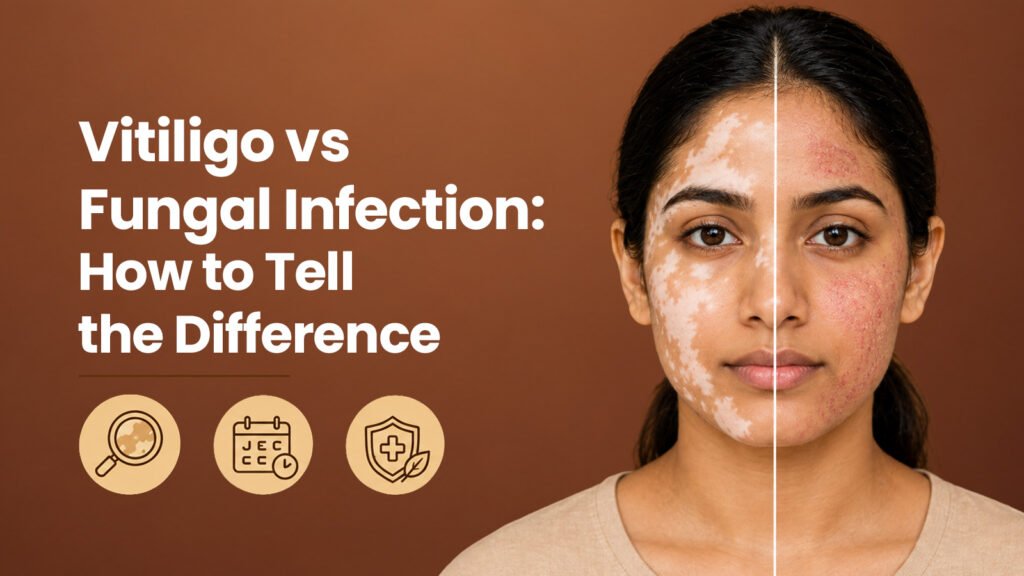 Vitiligo vs Fungal Infection: How to Tell the Difference