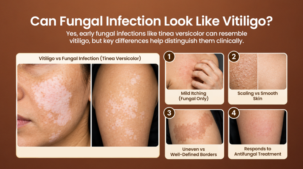 Can Fungal Infection Look Like Vitiligo