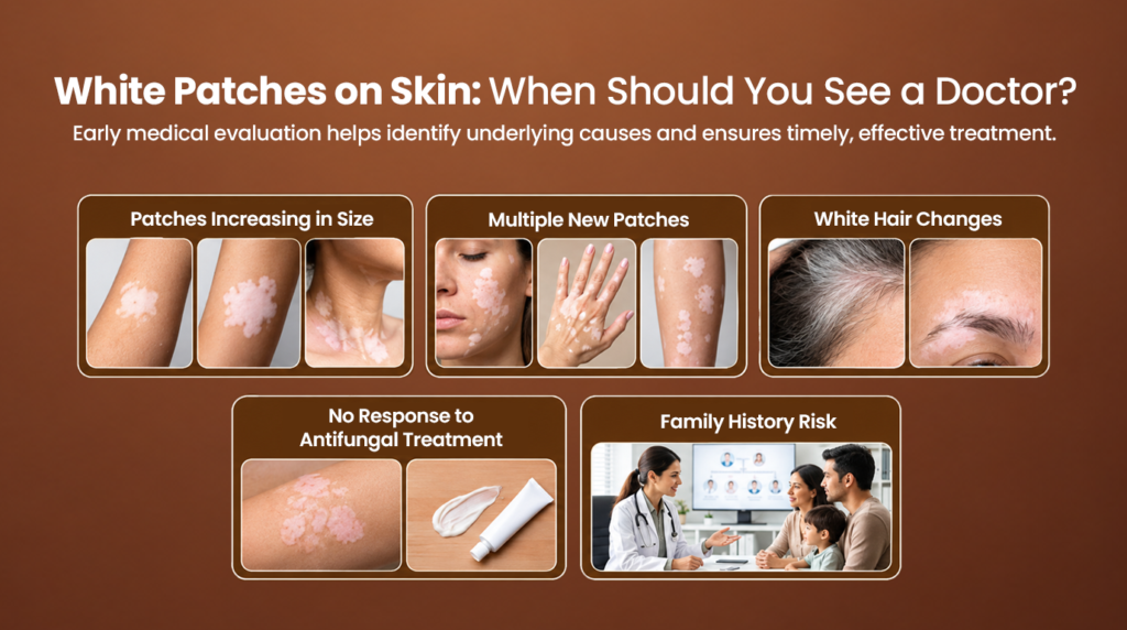 White Patches on Skin: When Should You See a Doctor