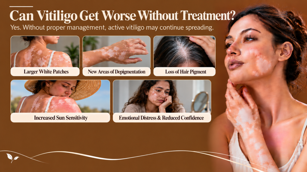 Can Vitiligo Get Worse Without Treatment