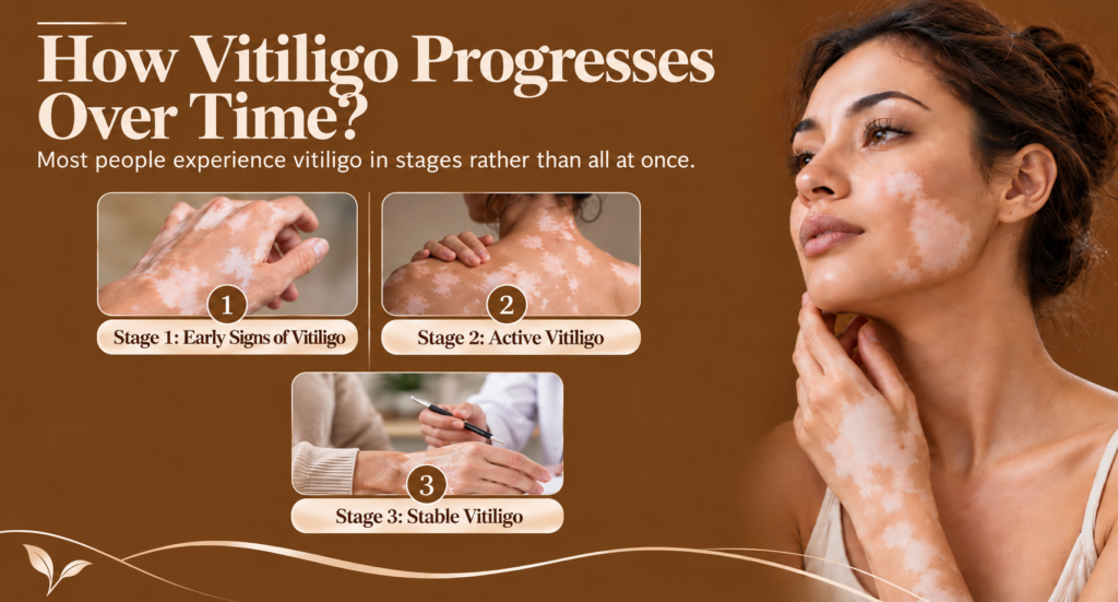 How Vitiligo Progresses Over Time