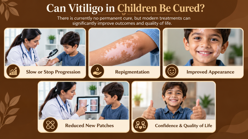 Can Vitiligo in Children Be Cured